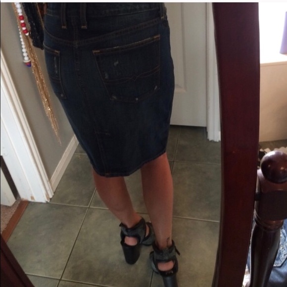 Lucky Brand denim skirt - Picture 3 of 4